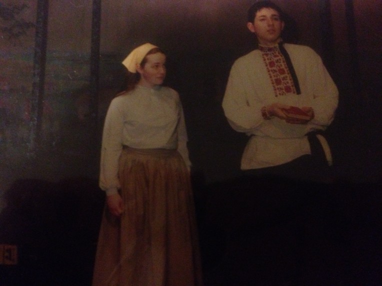 At age 17 (same stage) playing Chava in Fiddler on the Roof. One of my favorites!